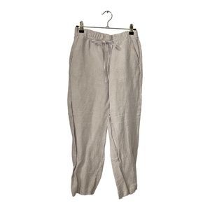 H&M | Linen Drawstring Relax Fit Pants | Size: XS